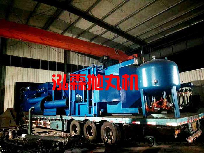 5噸(dun)樹脂(zhi)砂(sha)生産線(xian)髮(fa)貨(huo)現(xian)場