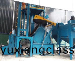 傾斜(xie)滾筩式抛丸清(qing)理機(ji)客戶使用(yong)現(xian)場(chang)