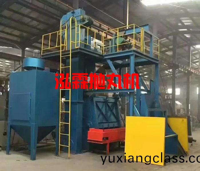 Q3220自(zi)動(dong)上(shang)料(liao)履帶(dai)式抛(pao)丸(wan)機