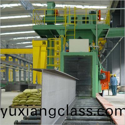 H型鋼抛丸(wan)機(ji)-工(gong)字鋼(gang)除(chu)鏽(xiu)設(she)備