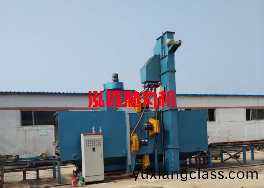 H型(xing)鋼(gang)抛(pao)丸(wan)機展(zhan)示圖片