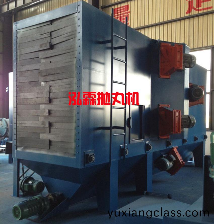 H型鋼(gang)抛(pao)丸機加工(gong)車(che)間(jian)圖(tu)片(pian)