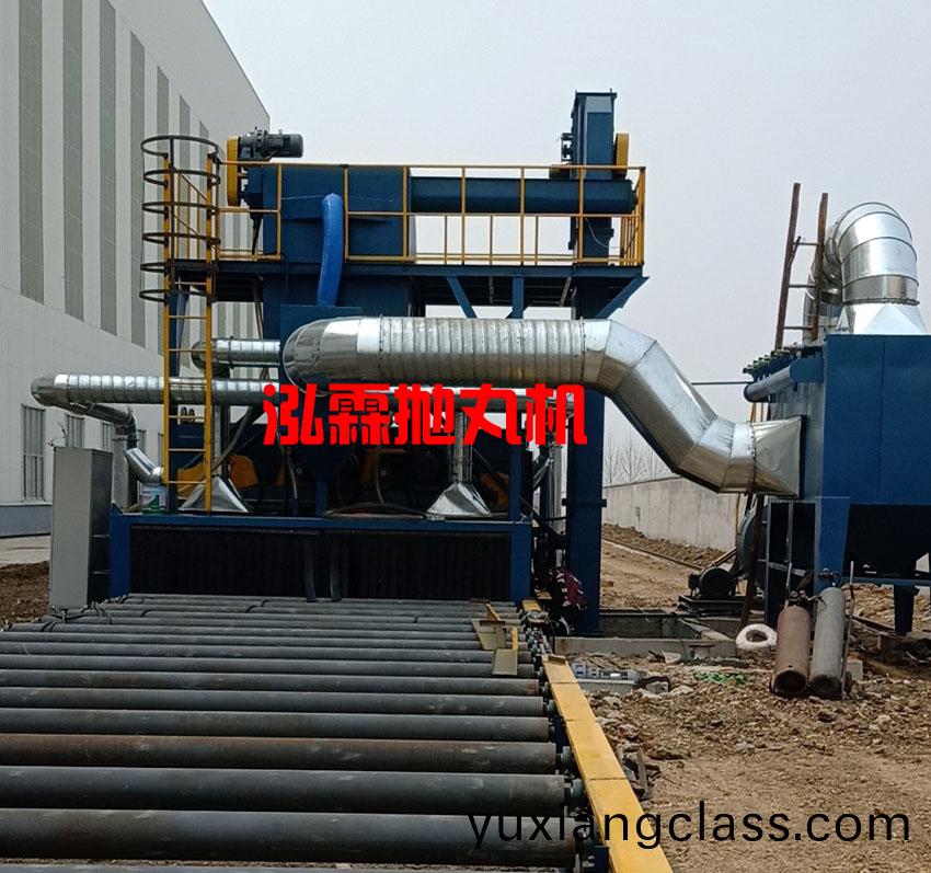 鋼闆抛丸除鏽機(ji)