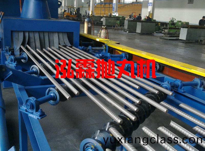 螺(luo)紋(wen)鋼(gang)抛丸機(ji)除鏽設(she)備(bei)