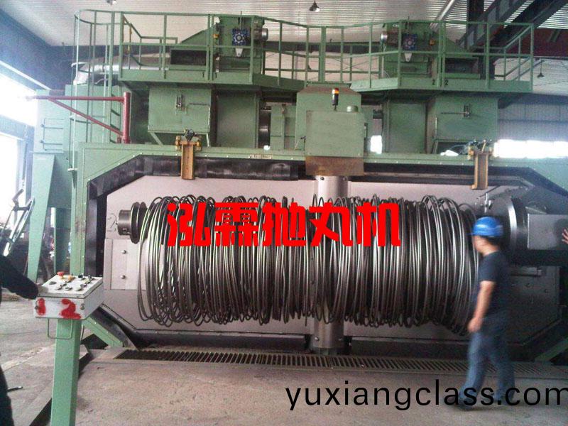 批(pi)量(liang)線(xian)材(cai)抛丸除(chu)鏽機(ji)