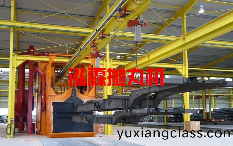 大(da)型(xing)弔(diao)鉤通(tong)過(guo)式抛丸(wan)機(ji)