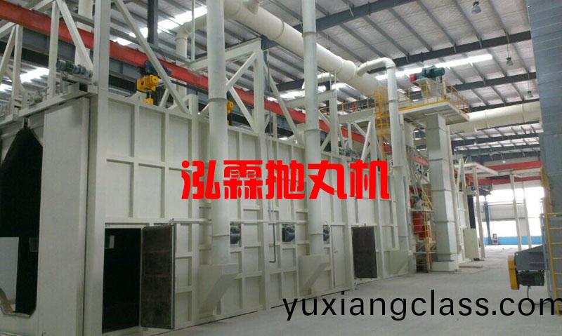 大型弔鉤通(tong)過(guo)式(shi)抛丸(wan)機(ji)
