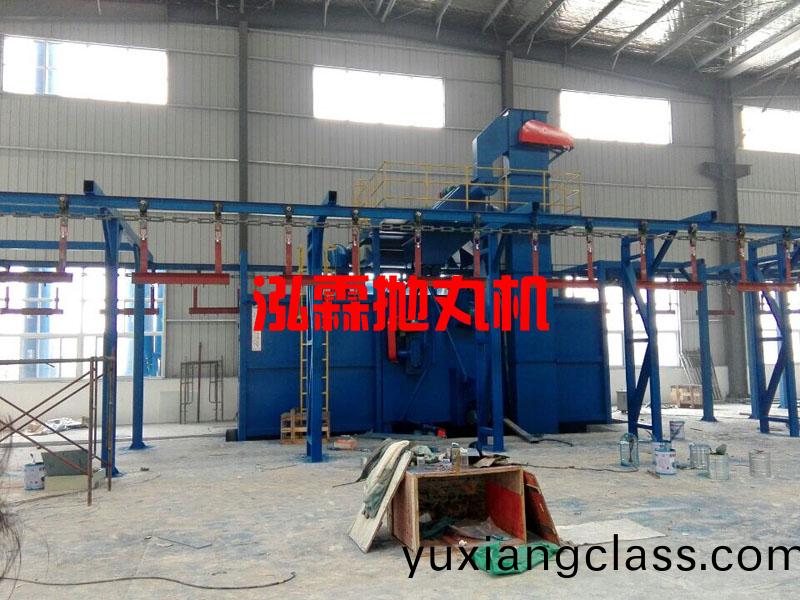 Q38連續式(shi)懸(xuan)鏈(lian)抛(pao)丸(wan)清理機