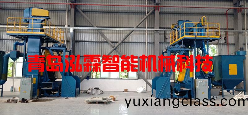 Q3210自(zi)動上(shang)下料(liao)履帶式(shi)抛丸(wan)機