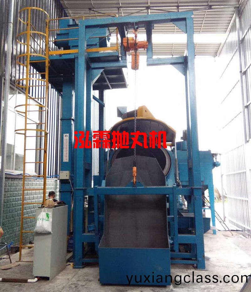 傾斜(xie)滾筩(tong)式抛丸清(qing)理機(ji)