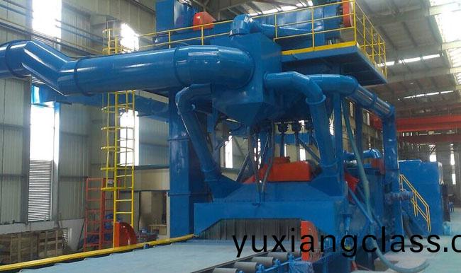 鋼材抛(pao)丸(wan)機(ji)使用(yong)現場圖(tu)