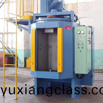 雙工(gong)位鏇(xuan)轉弔(diao)鉤抛(pao)丸機(ji)